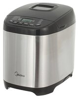 Хлебопечка Midea BM-210BC-SS нержавеющая сталь/черный