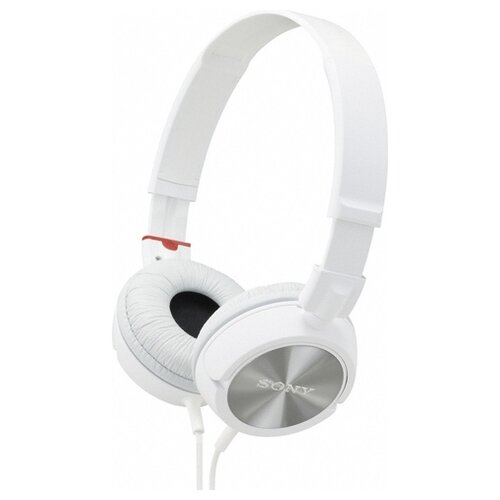 Наушники Sony MDR-ZX300 mini jack 35 mm белый 789600₽