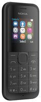 Телефон Nokia 105 Dual Sim черный