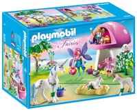 Набор с элементами конструктора Playmobil Fairies 6055 Роща фей и единороги