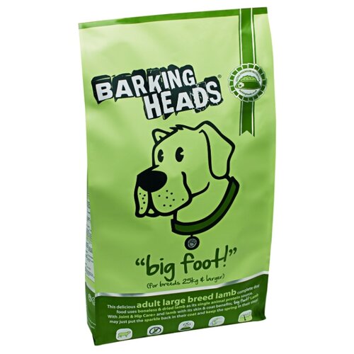 фото Корм для собак Barking Heads (12 кг) Для собак крупных пород с ягненком и рисом Мечты о ягненке