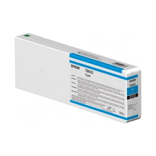 Картридж Epson C13T804200, 700 стр, голубой картридж t8044 yellow для принтера эпсон epson surecolor sc p6000 sc p7000 sc p8000 sc p9000