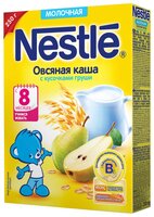 Каша Nestlé молочная овсяная с кусочками груши (с 8 месяцев) 250 г