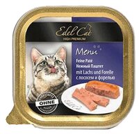 Корм для кошек Edel Cat Паштет с Лососем и Форелью (0.1 кг) 32 шт. 0.1 кг 32