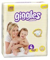 Giggles подгузники 4 (7-18 кг) 60 шт.