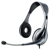 Компьютерная гарнитура Jabra UC VOICE 150 MS Duo серый