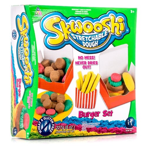 Набор для лепки IRWIN TOY S30021 Skwooshi Бургер