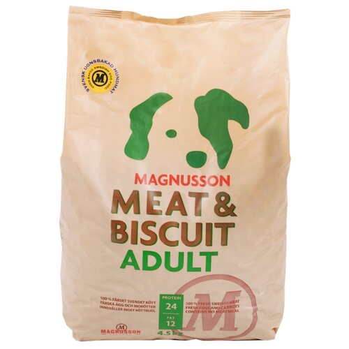 фото Корм для собак Magnusson Meat & Biscuit Adult (4.5 кг)