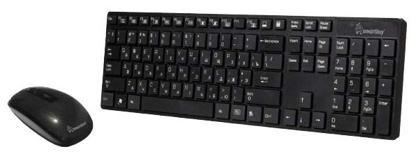 SmartBuy Клавиатура и мышь SmartBuy SBC-215318AG-K Black USB
