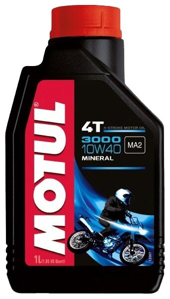 Моторное масло Motul 3000 4Т SAE 10W-40, 1 л