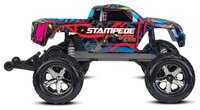 Монстр-трак Traxxas Stampede VXL TSM (36076-3) 1:10 41.3 см черный/синий