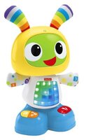 Интерактивная развивающая игрушка Fisher-Price Веселые ритмы. Обучающий робот Бибо (DJX26) желтый