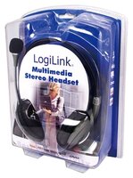 Компьютерная гарнитура LogiLink HS0016 серый