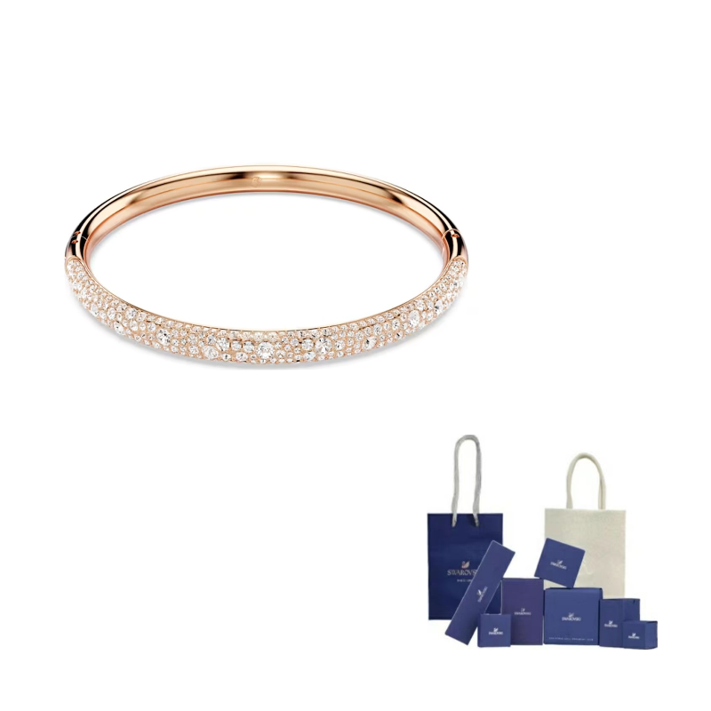 Браслет-бэнгл SWAROVSKI, кристаллы Swarovski