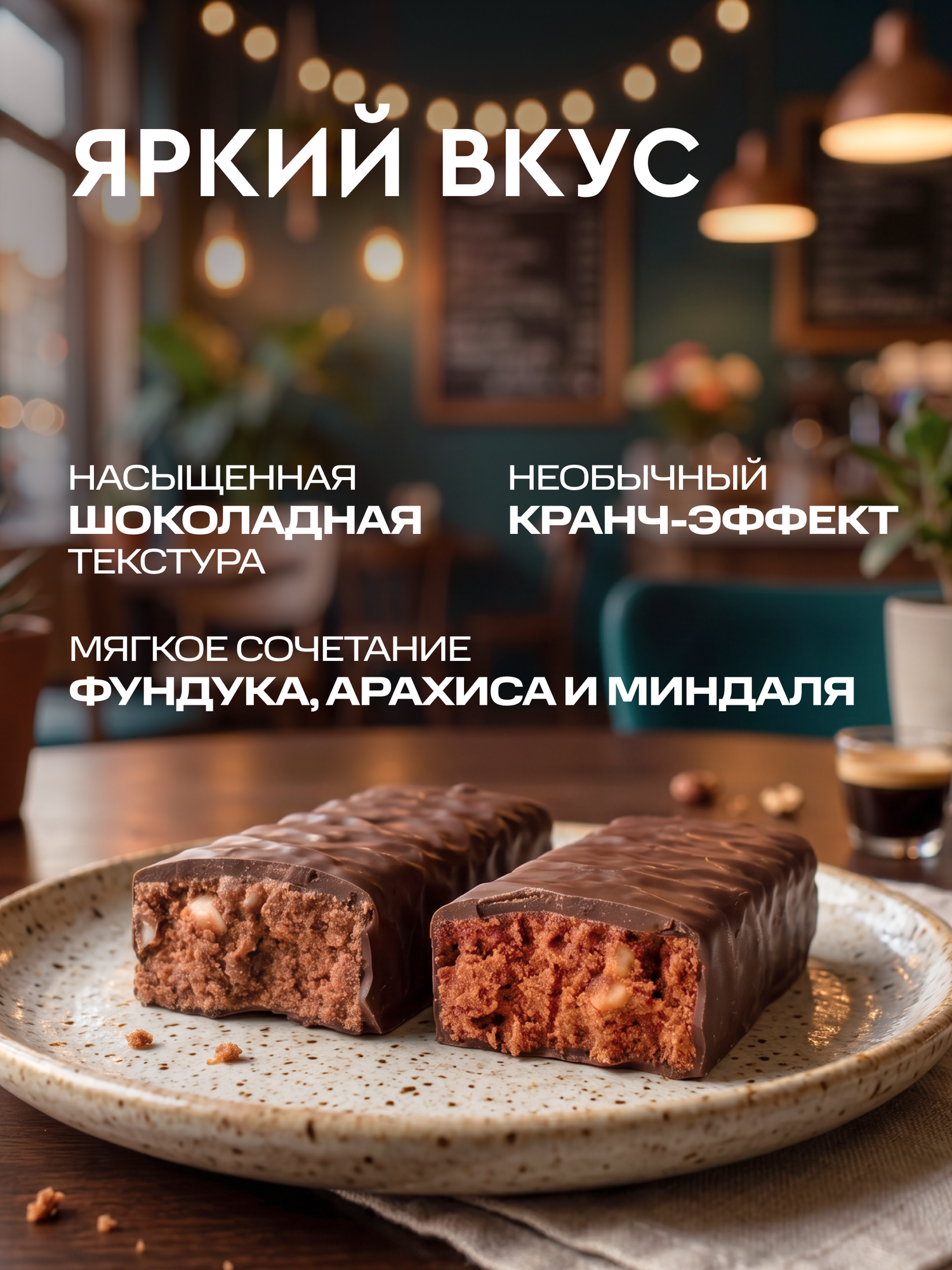 Протеиновые батончики без сахара Rexy Night Ассорти Мини без сахара, 9шт х 40г — фото 3