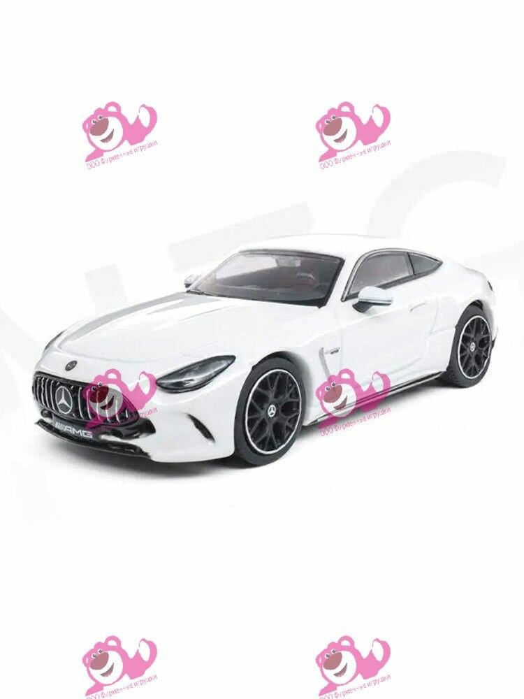 Машинка KILO Works 1/64 Mercedes-Amg Gt 63 Opalite White Magdiecast Scale Model Carno