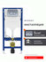 Инсталляция для подвесного унитаза с клавишей Geberit Duofix Sigma 111.950. Krep...