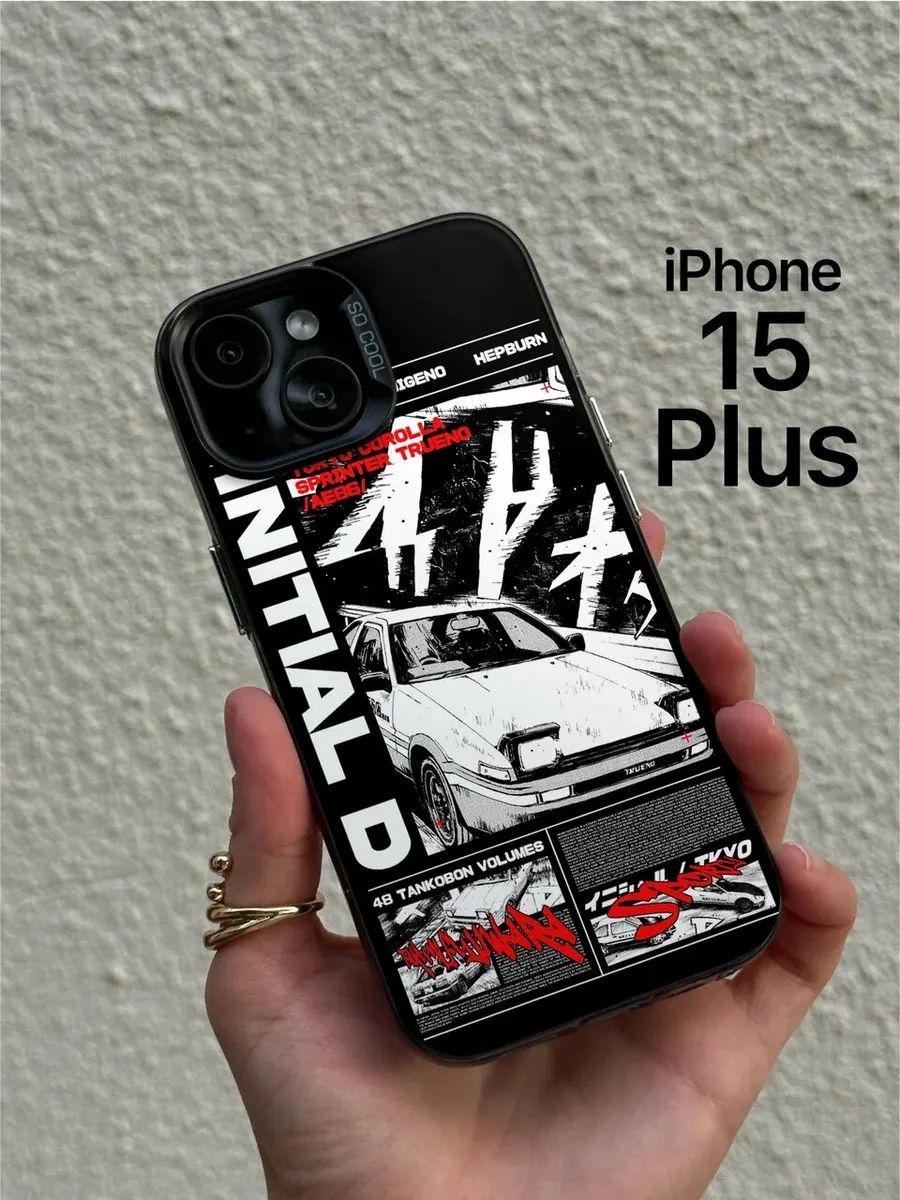 Чехол на Iphone 15 Plus toyota