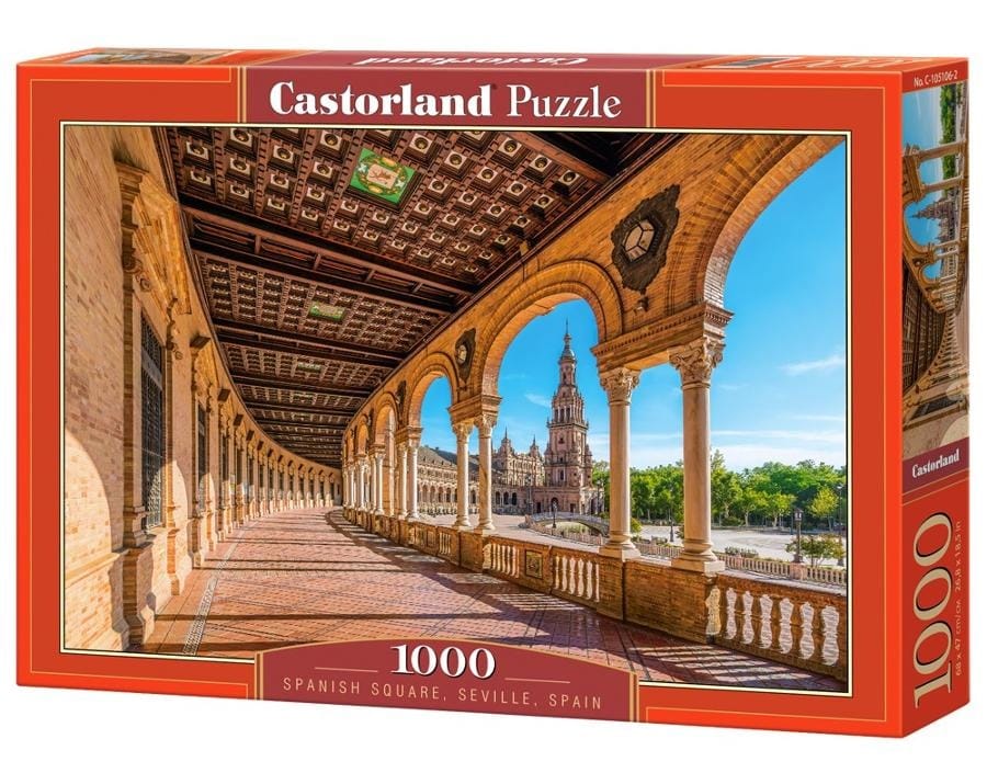 Пазл Castorland Spanish Square, Seville, Spain, 1000 элементов