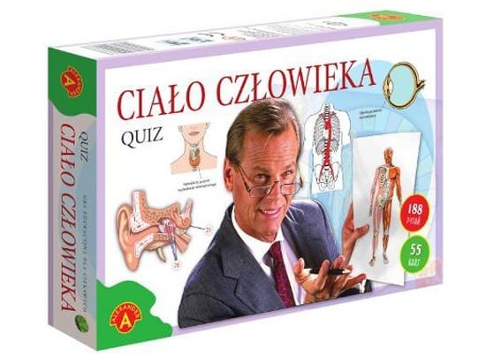 Настольная игра Alexander Quiz "Тело человека", семейная игра для детей