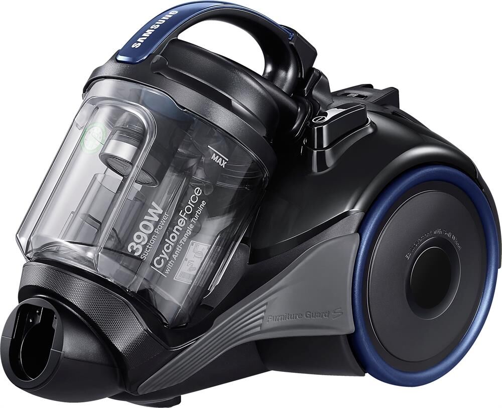Пылесос для дома мощный с контейнером VC15K4130HB blue
