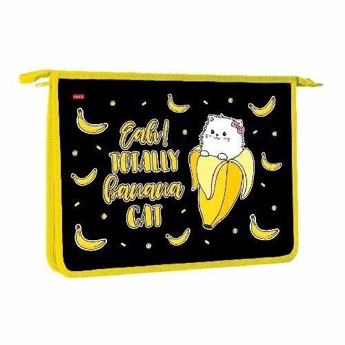 Папка для тетрадей "Banana-cat" 22030 "Hatber"