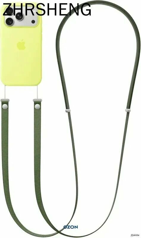 Ремень-браслет Apple Crossbody Strap для ношения iPhone через плечо совместим с чехлами Apple , В комплект поставки не входит чехол для мобильного телефона