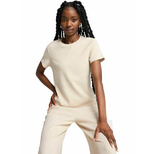 фото Футболка спортивная puma her tee, размер xl, бежевый