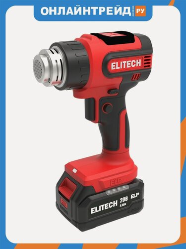 Изображение товара Термопистолет Elitech аккумуляторный ТВА 20СЛ2 (E2207.009.01)