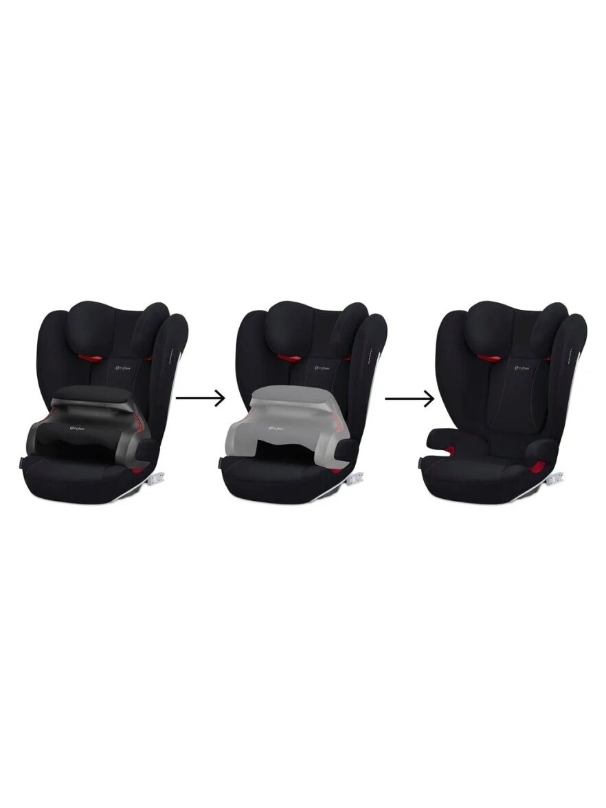 Автокресло Cybex Pallas B-Fix Volcano Black — фото 1