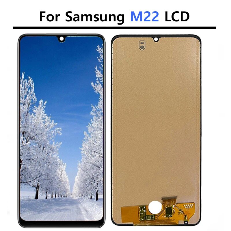 ЖК-дисплей Black No Frame для Samsung Galaxy M22 6.4"