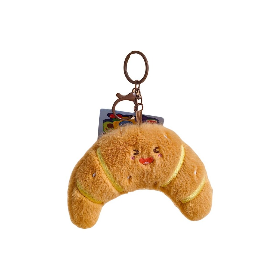 Плюшевые брелоки унисекс AOLETU Croissant Bag 12CM