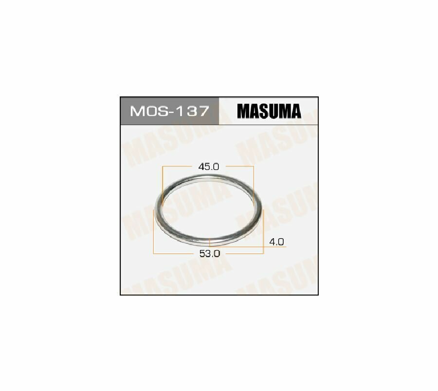 MASUMA Кольцо глушителя металлическое 45.3 x 54.5 (упаковка 5 шт, цена за 1 шт), шт