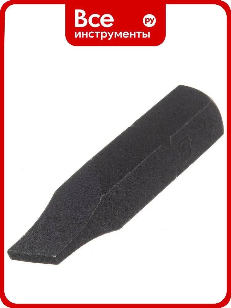 Насадка отверточная 5/16" ударная NK1900-8SL NORGAU 062481008, односторонняя бит из CrMo, слот SL8, ударный тип