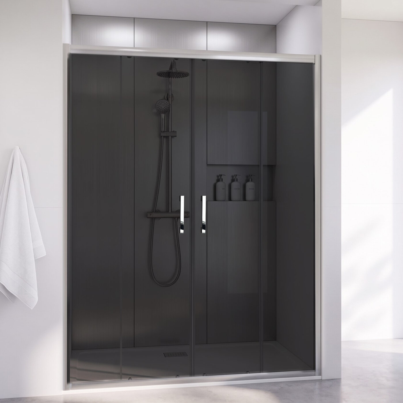 Душевая дверь Royal Bath Tudor 200х150 RB150HT-G-ST