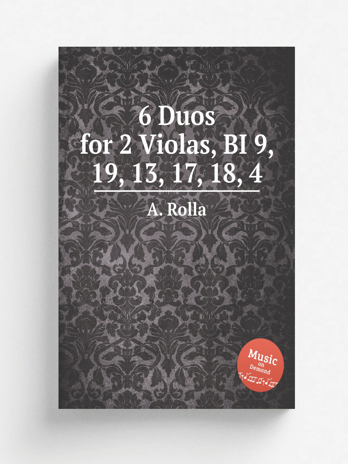 6 Duos for 2 Violas, Bi 9, 19, 13, 17, 18, 4 | A. Rolla | Репринт