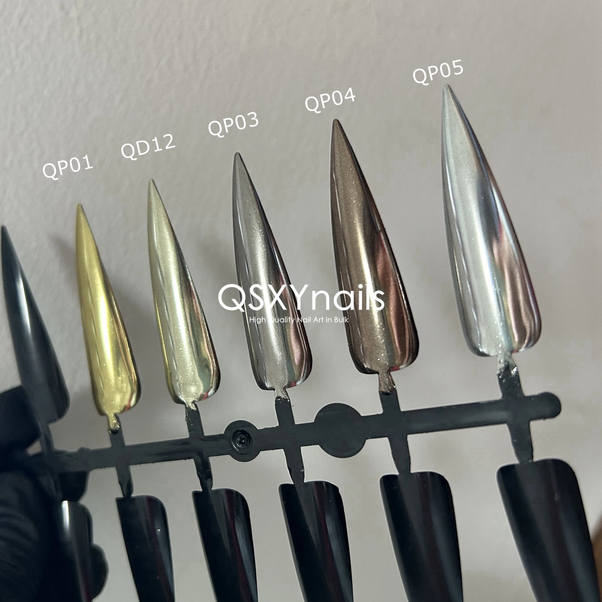 Блестки для ногтей SUPER GLOSS! Stainless Steel QP03