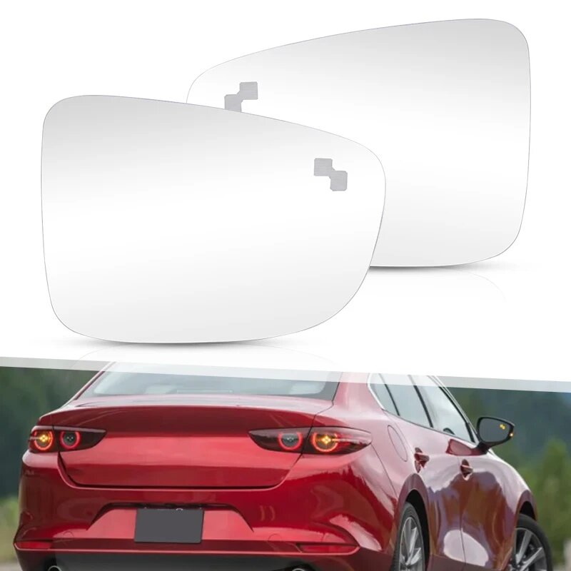Зеркало заднего вида Mazda 3/6 2013-2019, 2шт, с подогревом, BSM