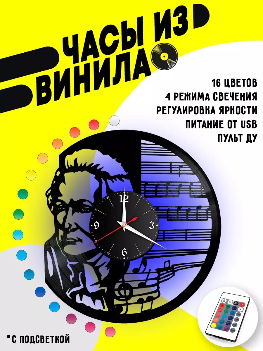 Часы из винила / Вольфганг Амадей Моцарт