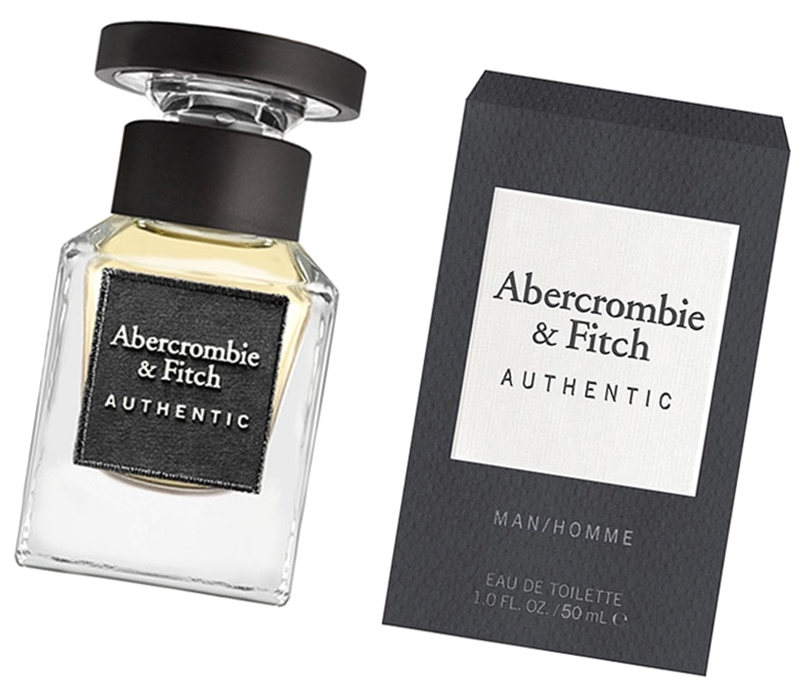 Мужская туалетная вода Abercrombie Authentic 50 мл - Аберкромби Энд Фитч Аутентик Фор Мен
