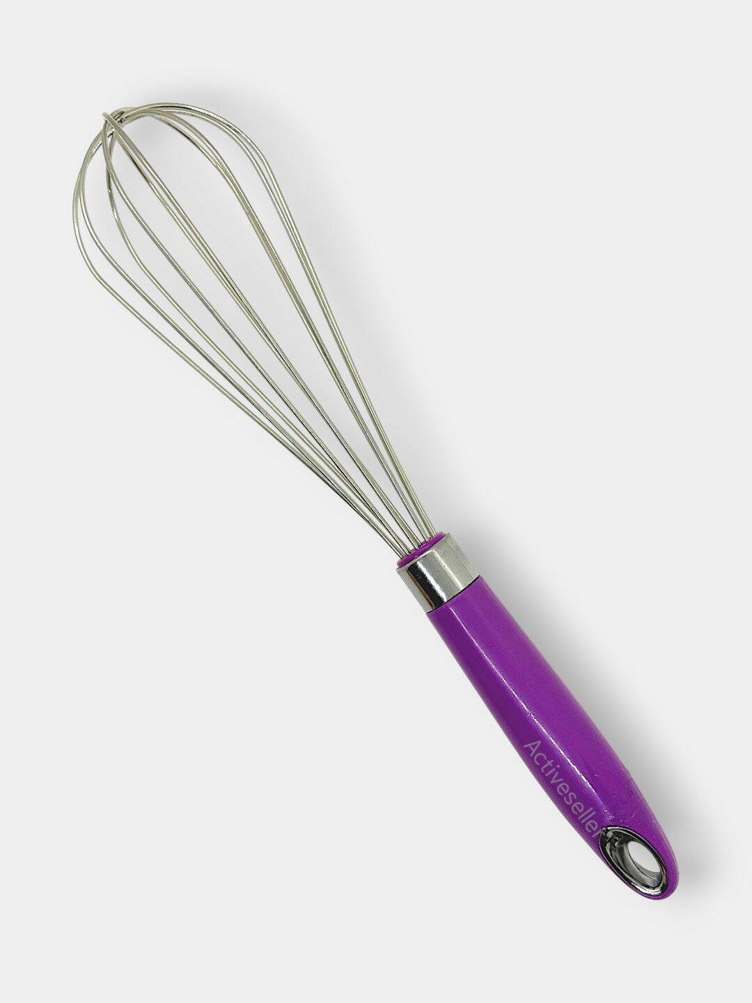 Венчики из нержавеющей стали с пластиковыми элементами, 28-33 см — фото 1