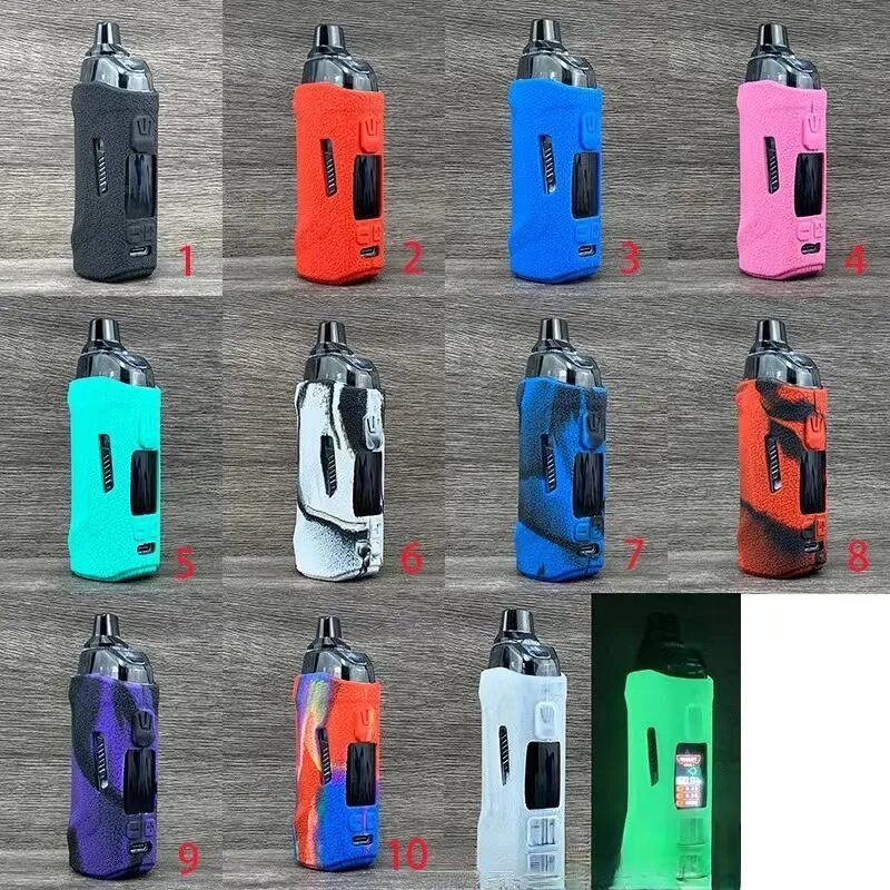 Силиконовый чехол для Geekvape B60, набор аксессуаров, синий и черный цвет, защита от царапин, для электронных сигарет — фото 1