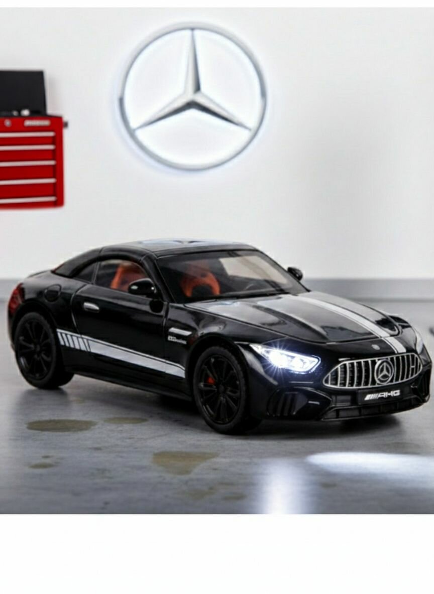 Машинка Mercedes-Benz AMG GT63S Coupe длина 21 см.
