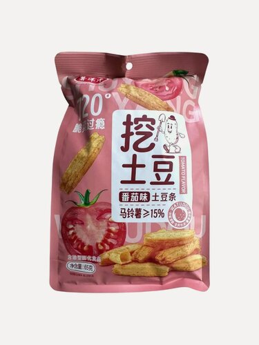 Изображение товара YUMICUIPIAN Чипсы картофельные со вкусом томата 65 гр