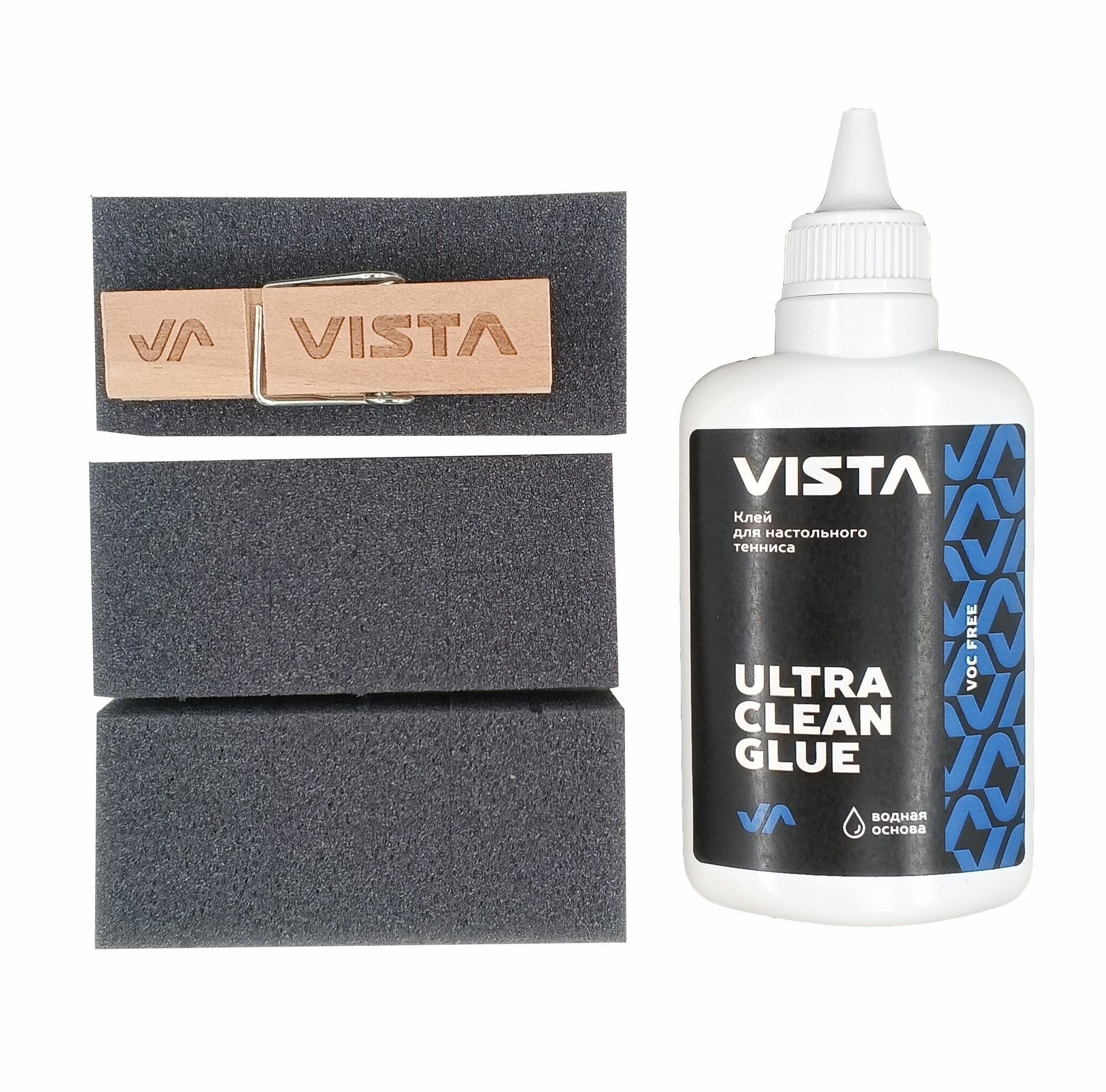 Клей для накладок ракетки настольного тенниса Vista Ultra Clean 100ml