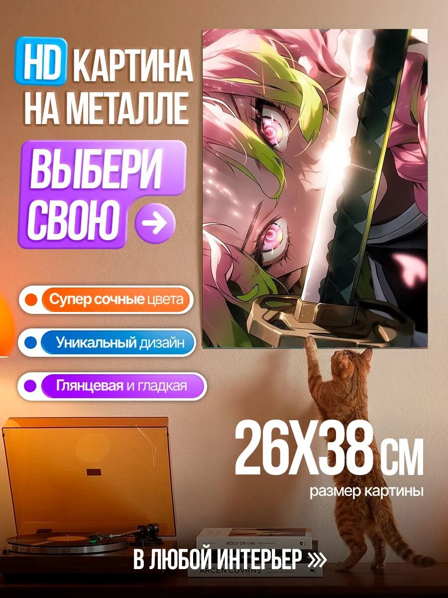 Картина на HD металле Мицури Канроджи