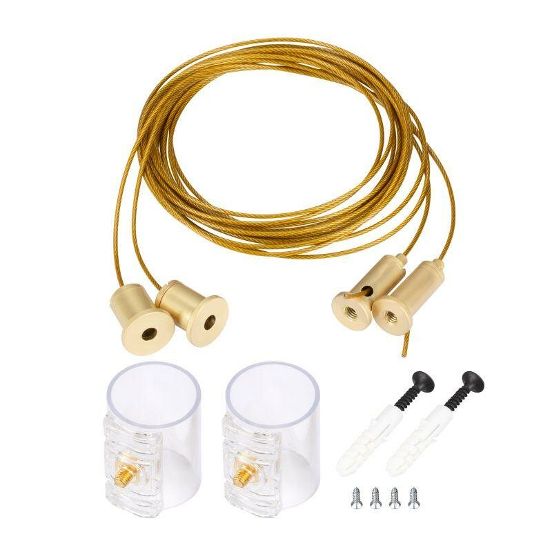 Подвес MOONLIGHT-HR-LIFT-SIDE-VR-D25 Gold металл (комплект) Arlight 048374