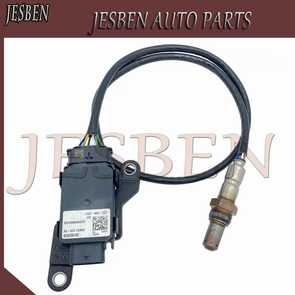 Датчик NOX 9830288780 для CITROEN C5, Berlingo, Peugeot Partner, 308, 3008, 508, 5008, Rifter, Fiat Doblo 1.5 BlueHDi 2018-2024