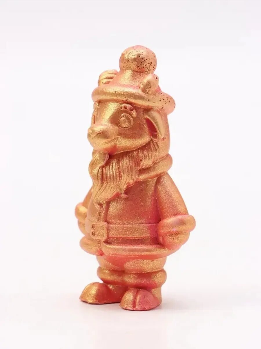 Новогодняя декоративная фигурка Коза в ярком костюме