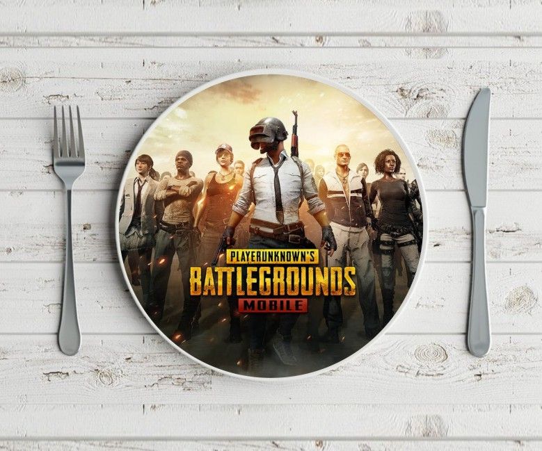 Тарелка PlayerUnknown’s Battlegrounds, PUBG, пубг №5